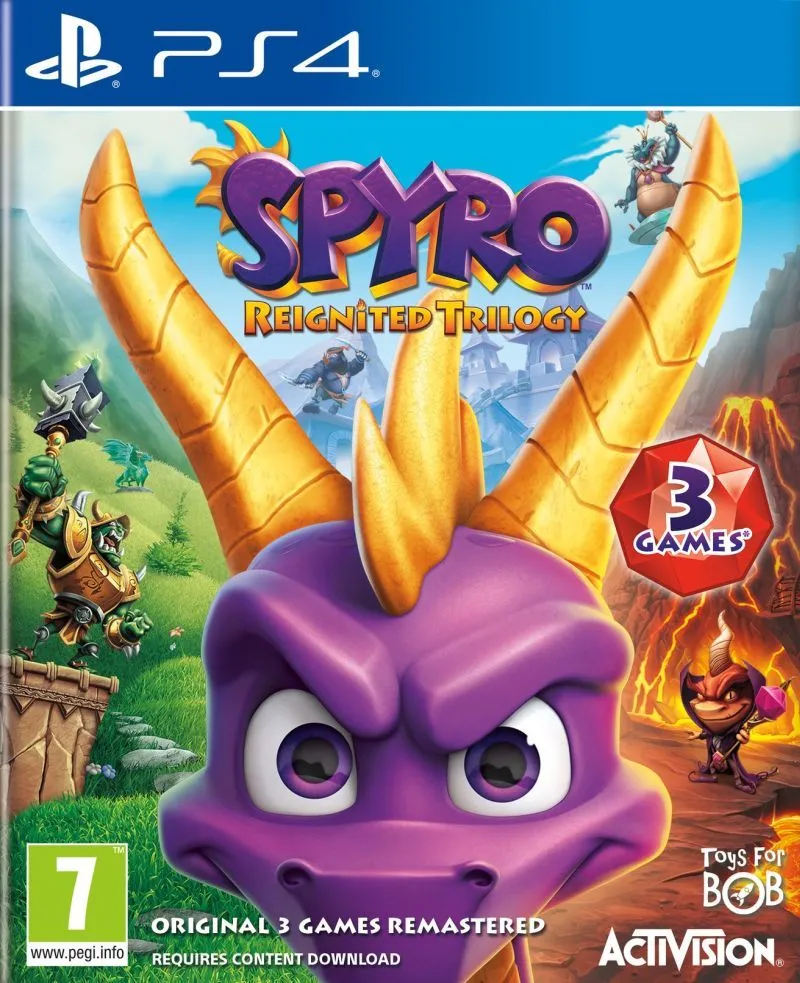 PS4 Spyro Trilogy Reignited