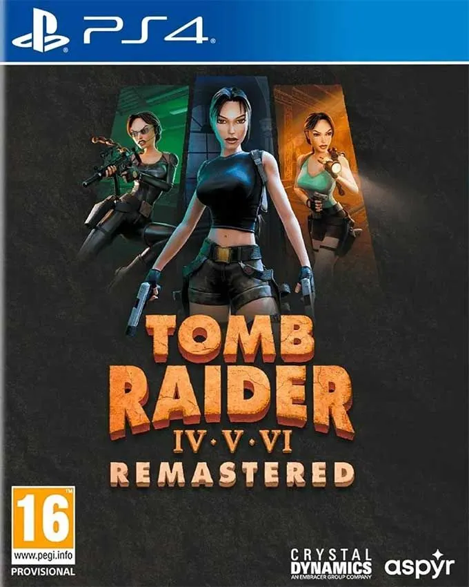 PS4 Tomb Raider IV-VI Remastered Starring Lara Croft