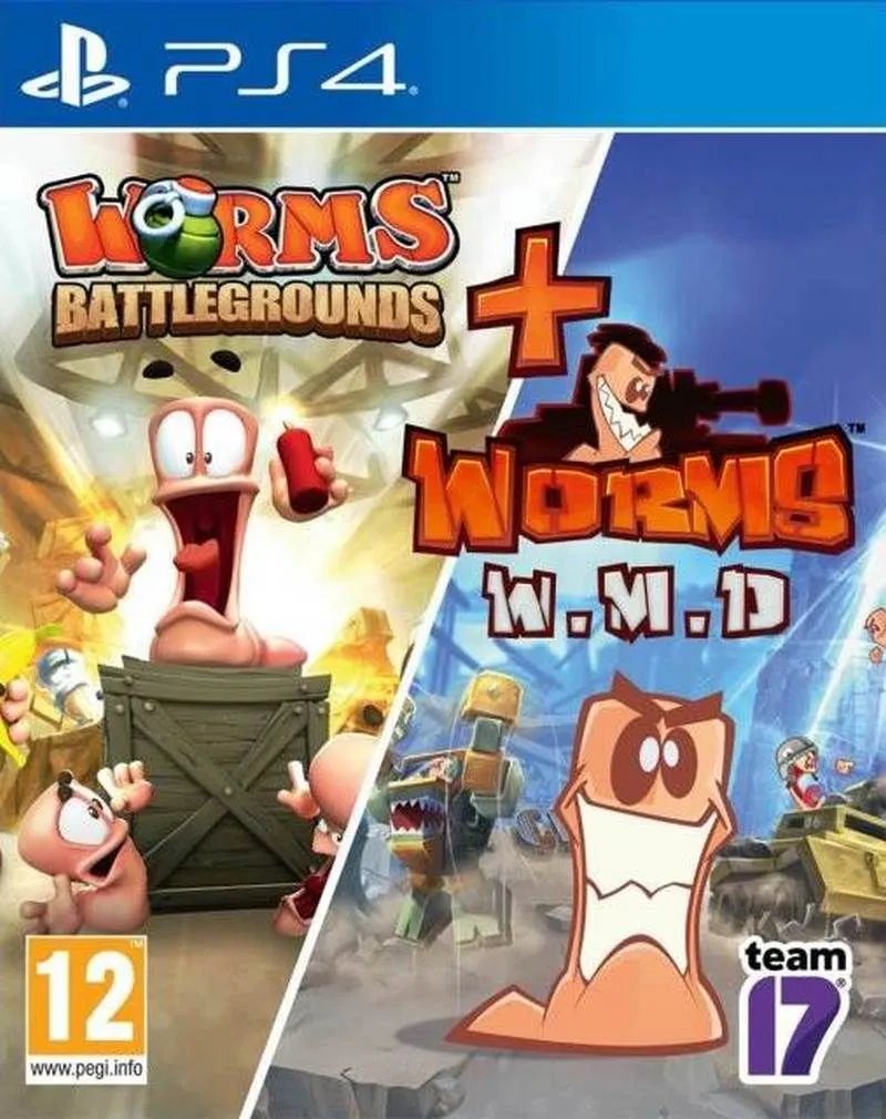 PS4 Worms Battleground + Worms WMD