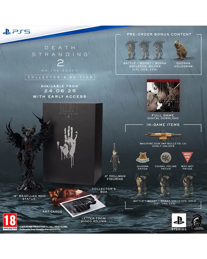 PS5 Death Stranding 2: On the Beach - Collectors Edition