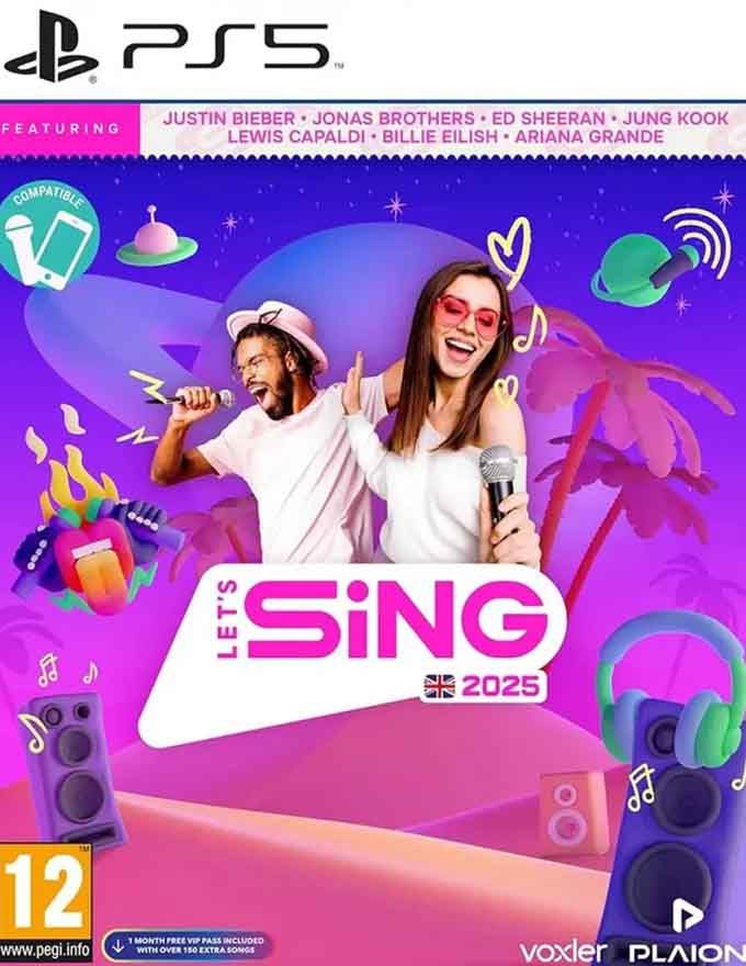 PS5 Let's Sing 2025