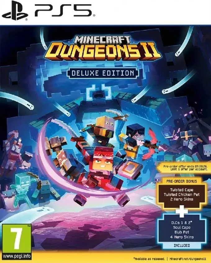 PS5 Minecraft Dungeons II - Deluxe Edition