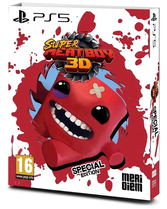 PS5 Super Meat Boy 3D - Special Edition