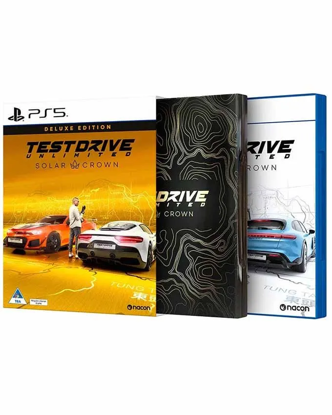 PS5 Test Drive Unlimited Solar Crown - Deluxe Edition