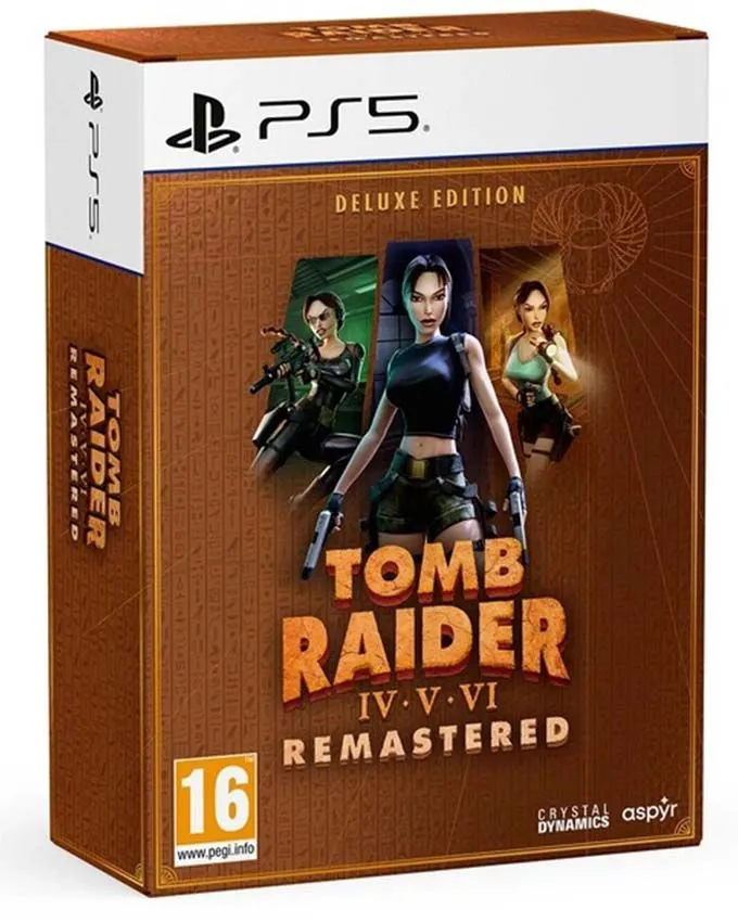 PS5 Tomb Raider IV-VI Remastered Starring Lara Croft - Deluxe Edition