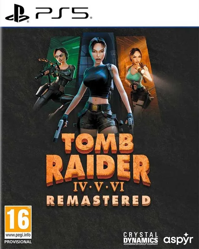 PS5 Tomb Raider IV-VI Remastered Starring Lara Croft