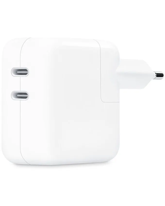 Punjač Apple 35W Dual USB-C Power Adapter (mw2k3zm/a) - iPhone Charger