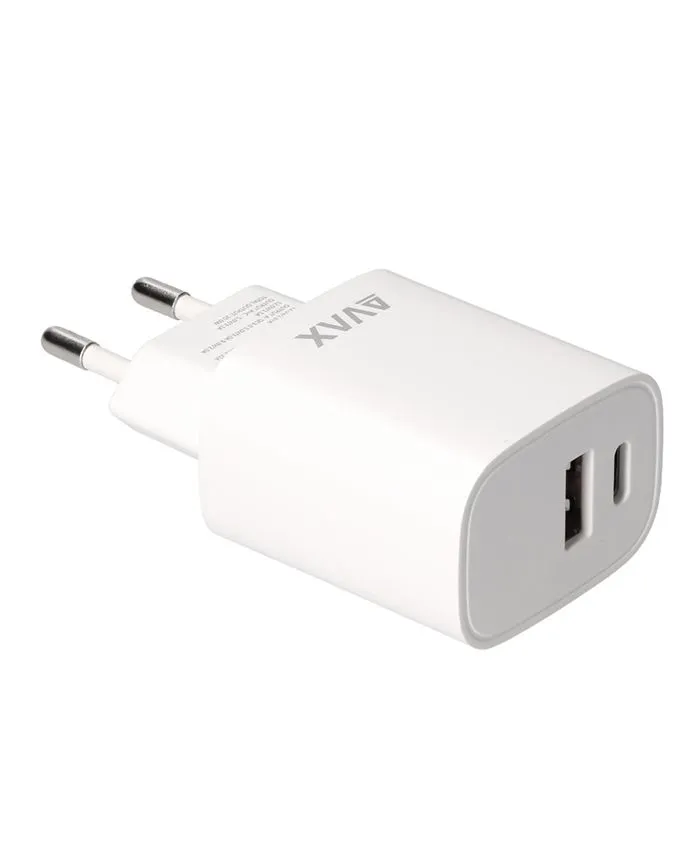 Punjač AVAX Speedy CH320 / USB-A to USB-C / 20W / White