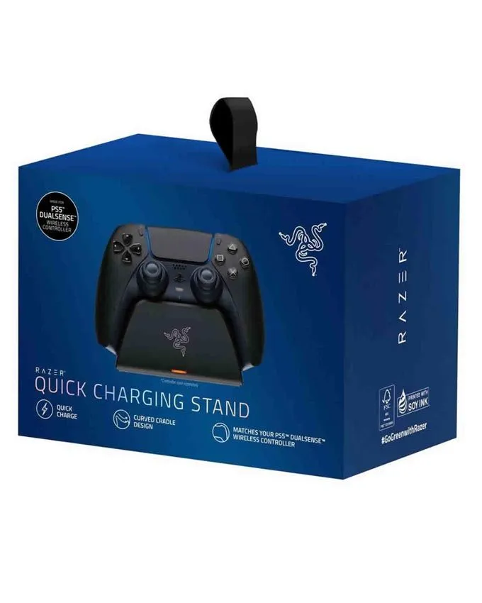 Punjač Razer Quick Charging Stand for Playstation 5 Black