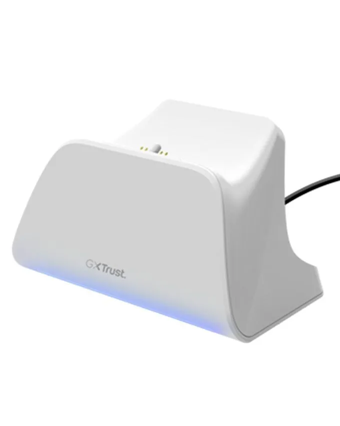 Punjač Trust GXT 255W Quick Charge Stand For PS5 White