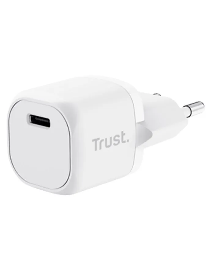 Punjač Trust Maxo Ultra-small 20W USB-C PD Charger - White EU