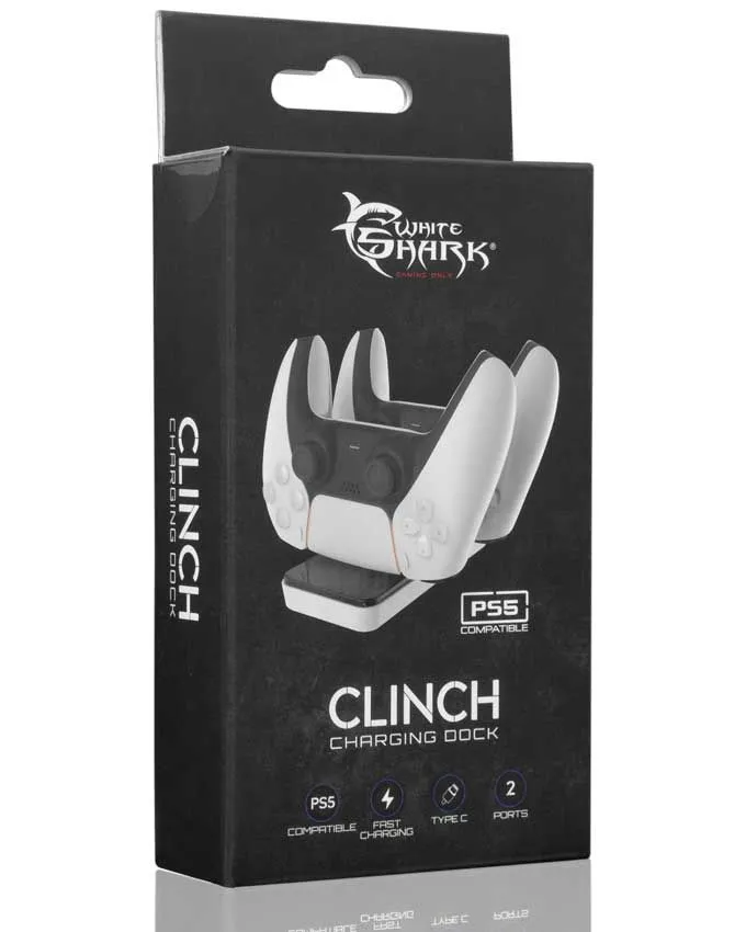 Punjač White Shark PS5 Charging Dock PS5-504 Clinch