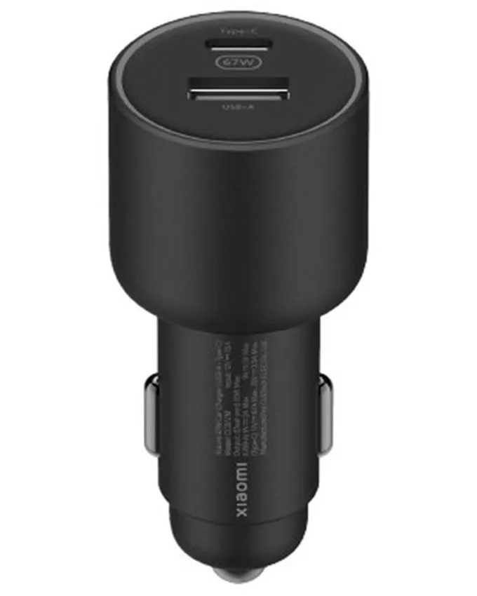 Punjač Xiaomi 67W Auto Punjač (USB-A + Type-C) BHR6814GL