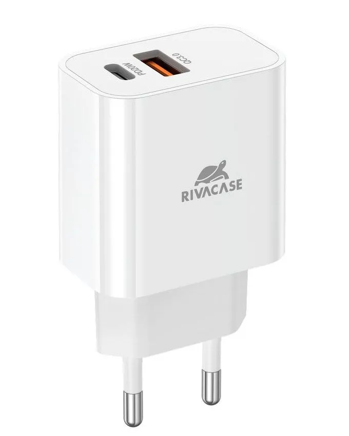 Punjač za smartphone Rivacase 20W PD A +C PS4102 W00 White