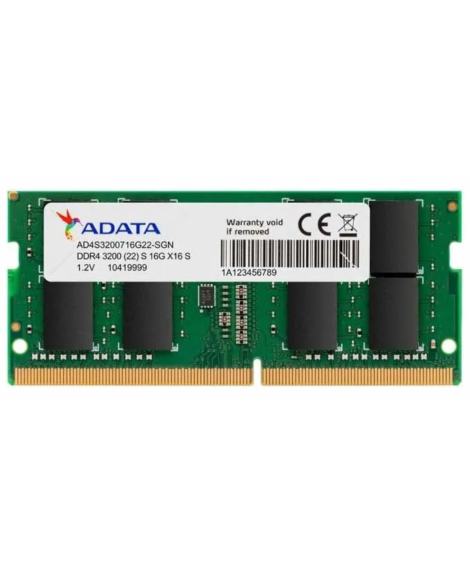 Ram memorija ADATA SODIMM DDR4 16GB 3200Mhz AD4S320016G22-SGN