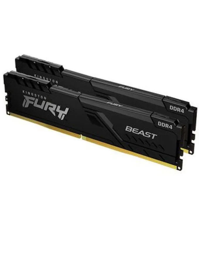Ram memorija Kingston DDR4 64GB (2x32) Fury Beast KF432C16BBK2/64