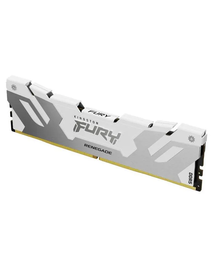Ram memorija Kingston DIMM DDR5 16GB 7200MT/s KF572C38RW-16 FURY Renegade White