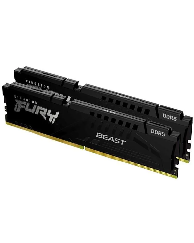 Ram memorija Kingston DIMM DDR5 32GB (2x16GB kit) 5200MHz KF552C40BBK2-32 Fury Beast