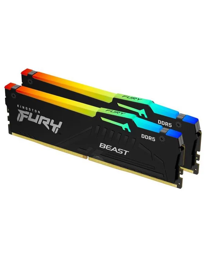 Ram memorija Kingston DIMM DDR5 64GB (2x32GB kit) 5200MT/s KF552C36BBEAK2-64 Fury Be