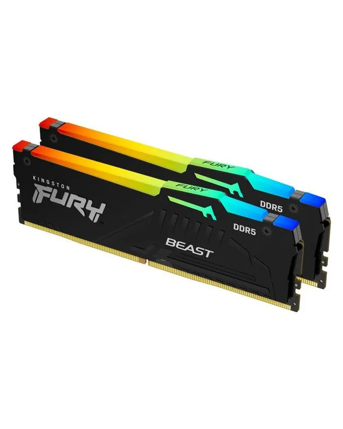 Ram memorija Kingston DIMM DDR5 64GB (2x32GB kit) 5600MT/s KF556C36BBEAK2-64 Fury Be