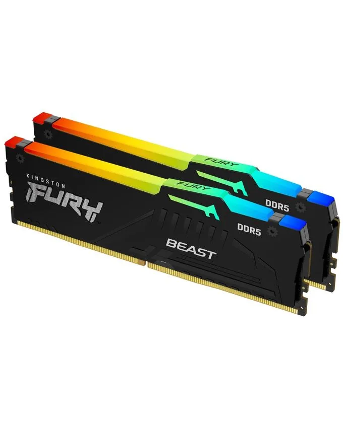 Ram memorija Kingston DIMM DDR5 64GB (2x32GB kit) 5600MT/s KF556C40BBAK2-64 Fury Bea