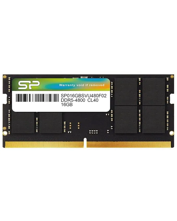 Ram memorija Silicon Power DDR5 16GB 4800MHz SODIMM SP016GBSVU480F02