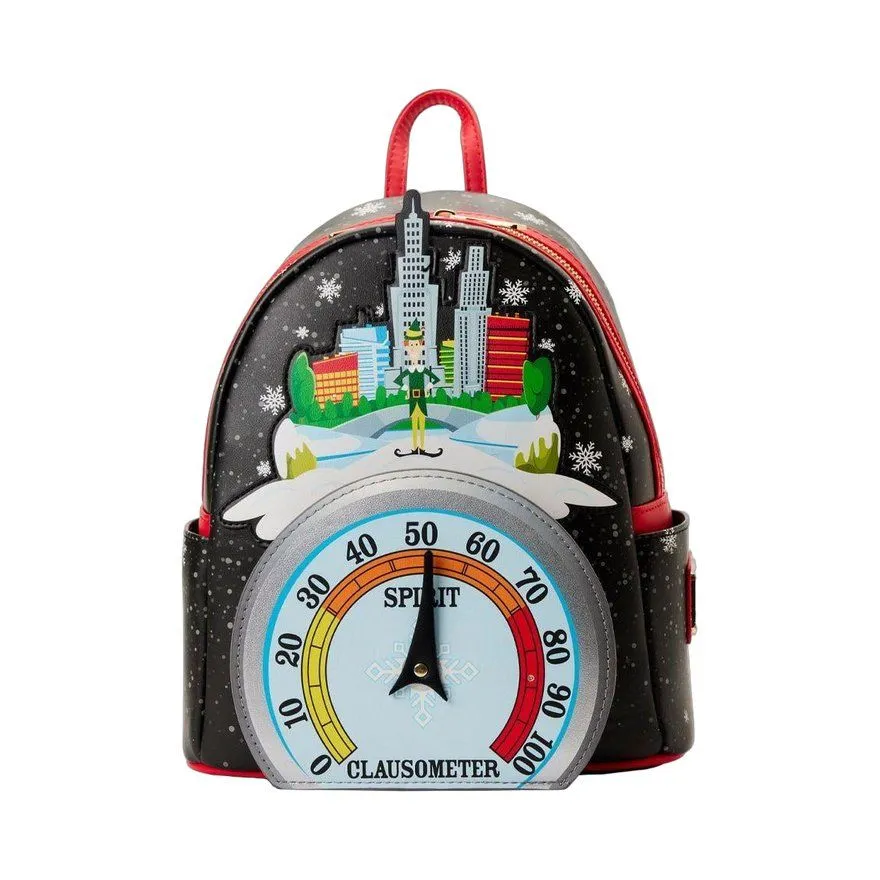 Ranac Loungefly Elf Clauseometer Light Up Mini Backpack
