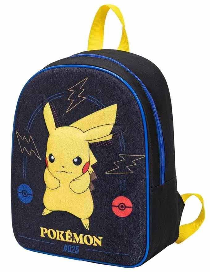 Ranac Pokemon - Pikachu Junior Backpack Black (32 cm)