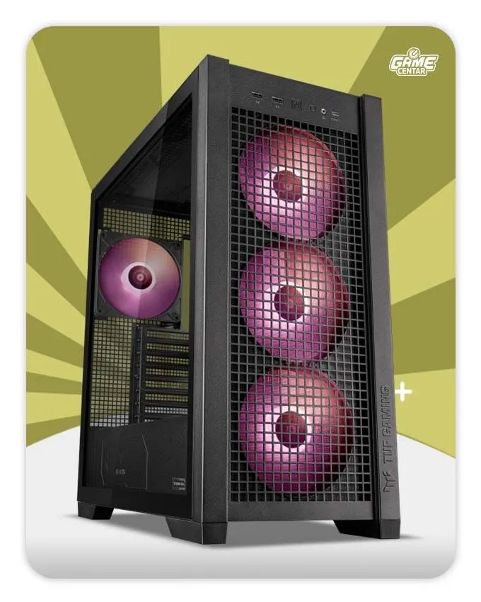 Računar GAME CENTAR Typhoon - INTEL Core i7-14700K/32GB/1TB/RTX 5070 12GB