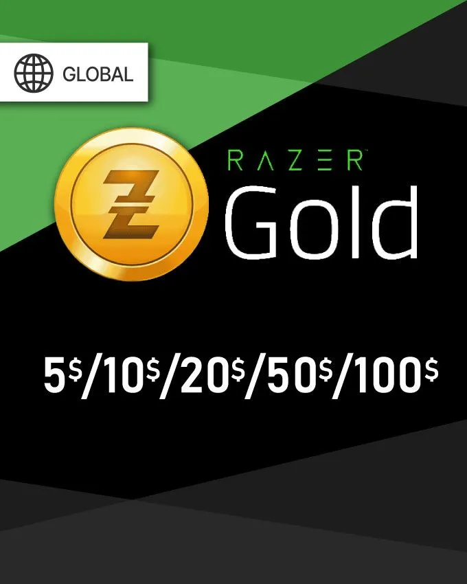 Razer- Wallet Gift Card Global / Digitalna dopuna