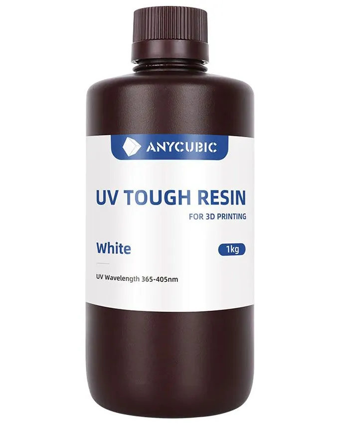 Resin Anycubic Flexible Tough Resin 1kg - White