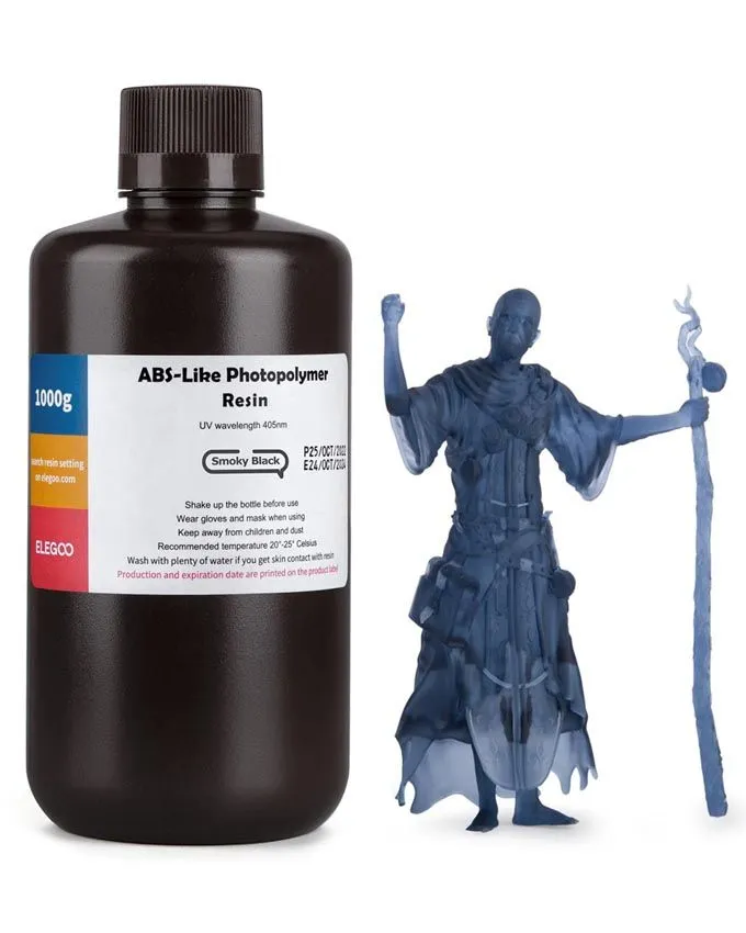 Resin Elegoo ABS Like Resin 1kg - Smoky Black
