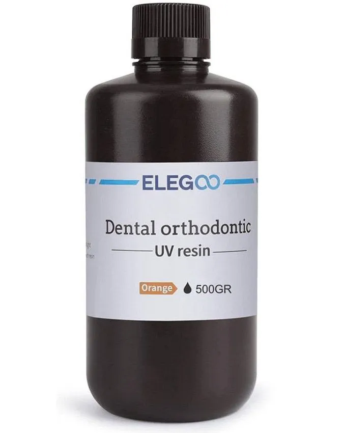 Resin Elegoo Dental Orthodontic UV 0.5kg - Orange