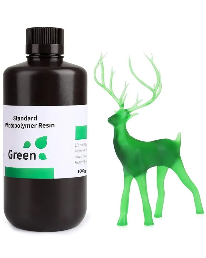 Resin Elegoo Standard 1kg - Clear Green