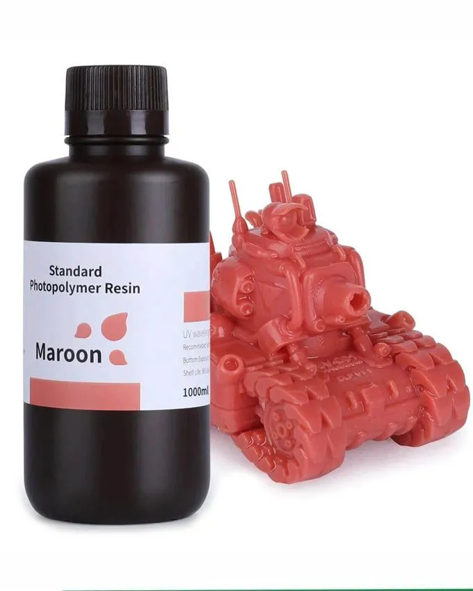 Resin Elegoo Standard 1kg - Maroon