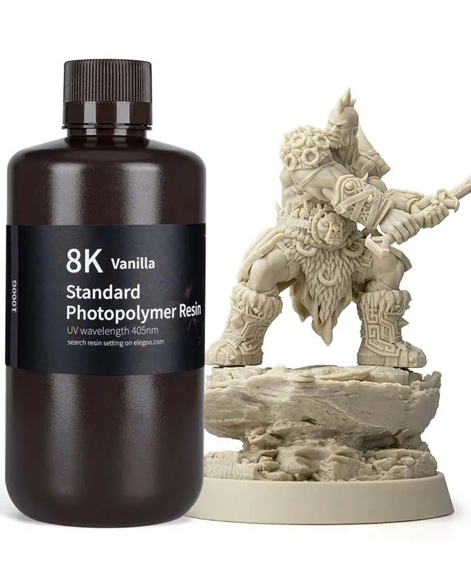 Resin Elegoo Standard 8K 1kg - Vanila
