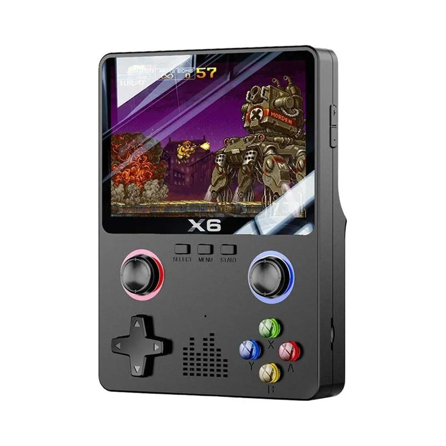 Ručna konzola Nikeda X6 Handheld Console - Black (Retro)