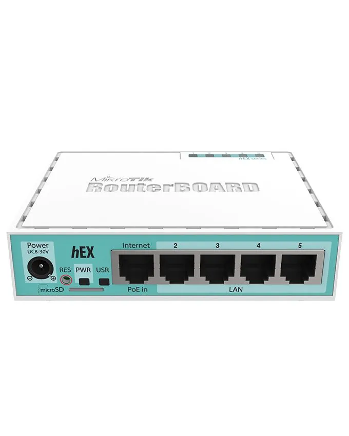 Ruter MikroTik (RB750Gr3) Gigabit heX, RouterOS L4