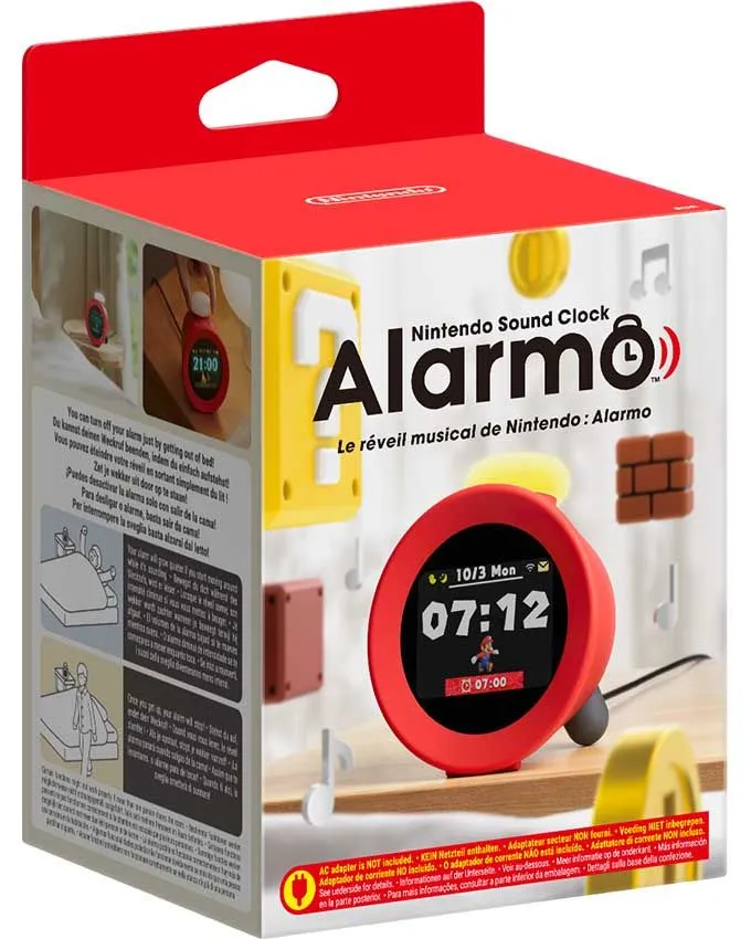 Sat Nintendo Sound Clock Alarmo - Alarm Clock