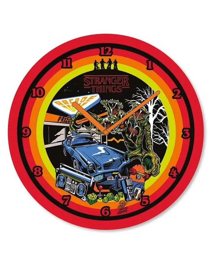 Sat Stranger ThIngs (Choose Your Adventure) Clock