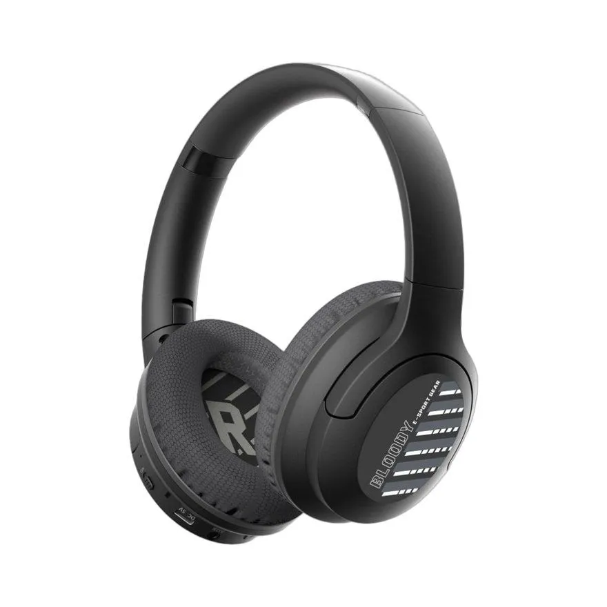 Slušalice A4 Tech MH360 Bloody Hybrid Diaphragm Gaming / Bluetooth / Bežične / 7.1 / USB-C / Mikrofon / Black