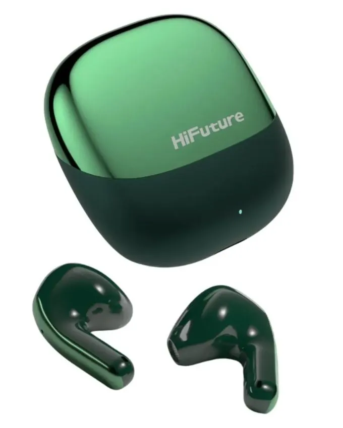 Slušalice HiFuture ChromeBuds Metallic / Bluetooth / Green / Bubice