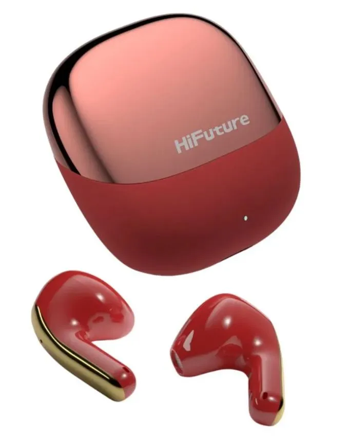 Slušalice HiFuture ChromeBuds Metallic / Bluetooth / Red / Bubice