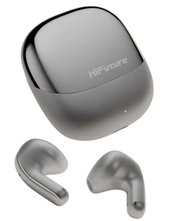 Slušalice HiFuture ChromeBuds Metallic / Bluetooth / Silver / Bubice