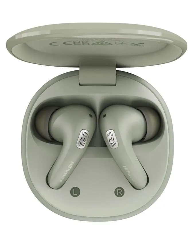 Slušalice HiFuture FlyBuds4 Al Matcha / Bluetooth / Green / Bubice