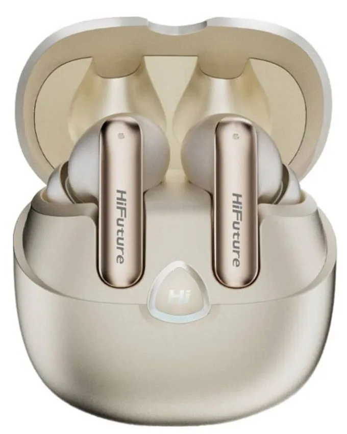 Slušalice HiFuture SonicAir TWS / Bluetooth / Bežične / Champagne / Bubice