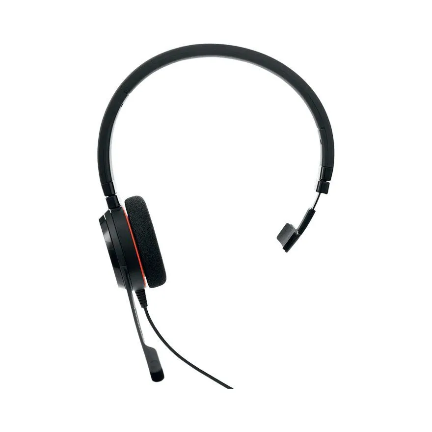 Slušalice Jabra Evolve 20 Mono UC / Žične / USB / USB-C / Mikrofon / Black