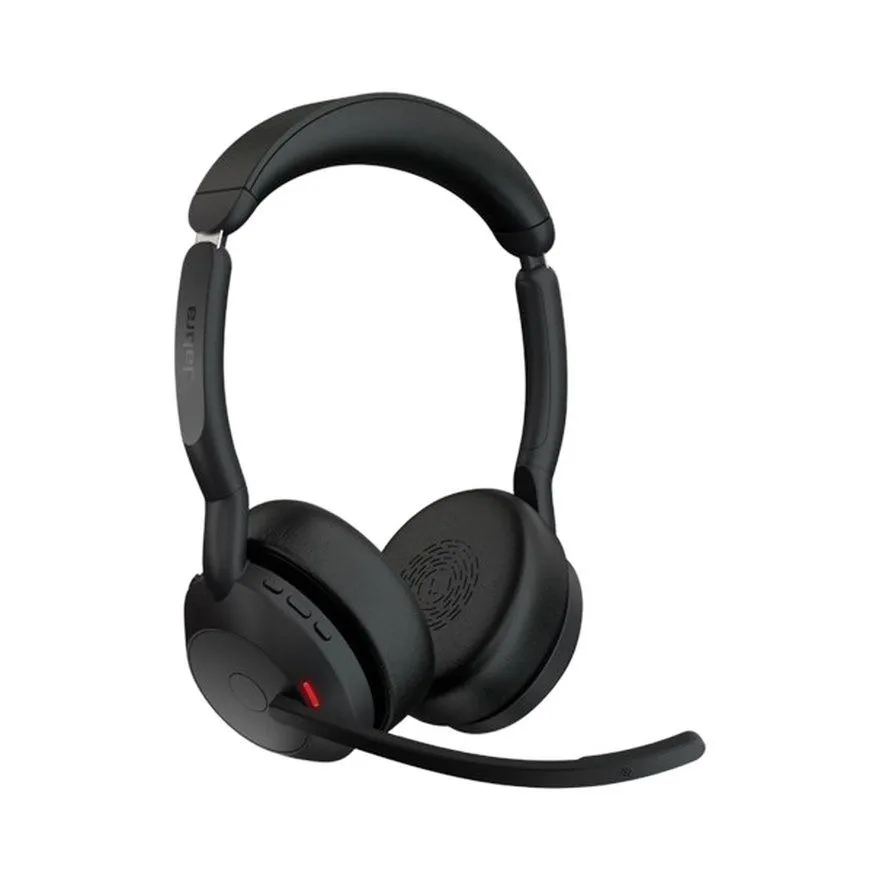 Slušalice Jabra Evolve2 55 Link380c MS Stereo / Bluetooth / Bežične / ANC / Mikrofon / USB-C / Black