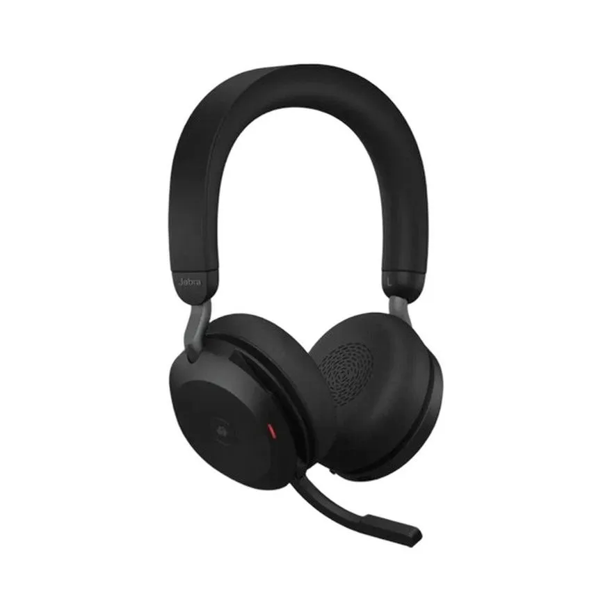 Slušalice Jabra Evolve2 75 UC / Bluetooth 5.2 / Bežične / ANC / Mikrofon / USB-C / Black