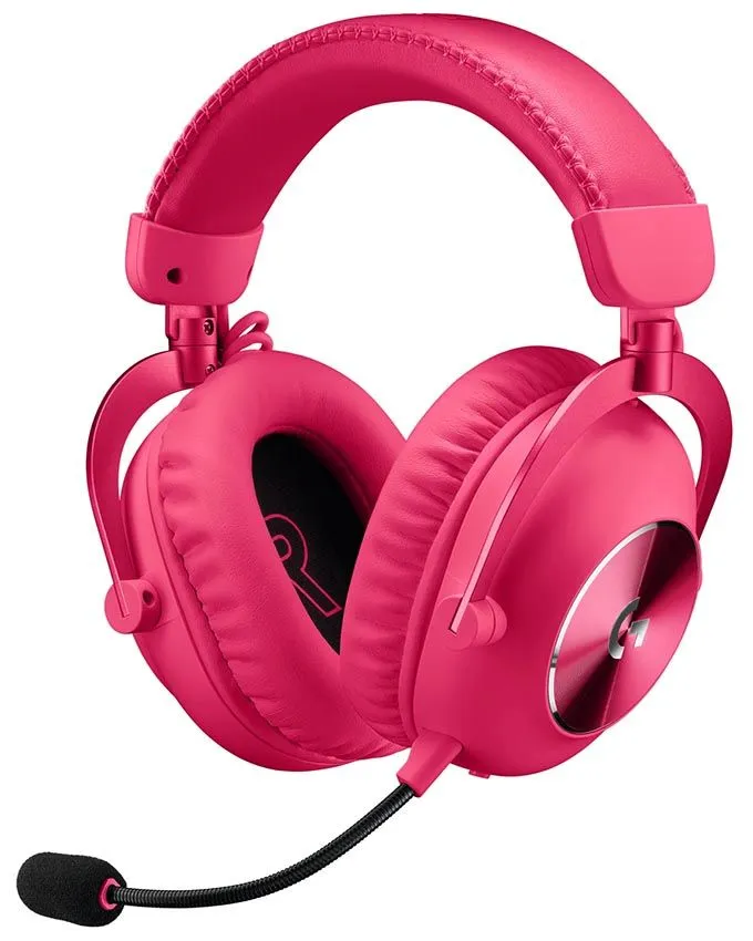 Slušalice Logitech G PRO X 2 Wireless Lightspeed Pink 981-001275